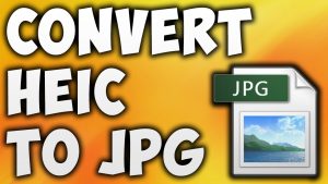 cách chuyển đổi heic to jpg