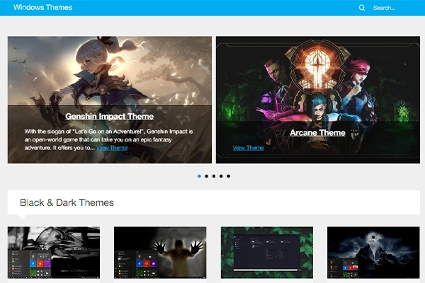 Đa dạng chủ đề theme trên themepack Đa dạng chủ đề theme trên themepack