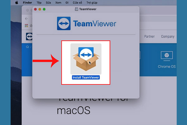 Bước 4 Tải phần mềm teamviewer trên MacBook