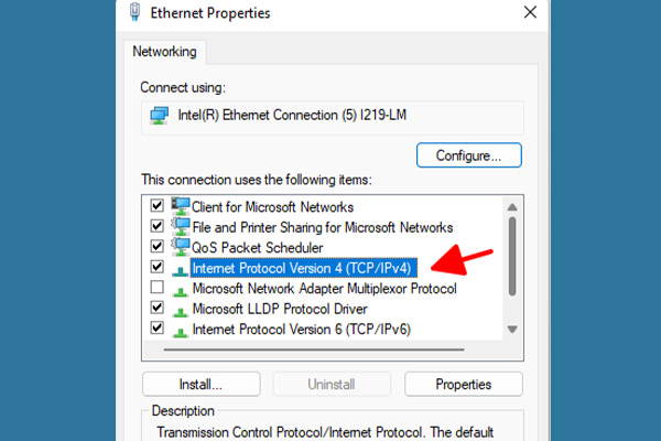 Bước 5 Cách thay đổi IP tĩnh trên máy tính Windows 