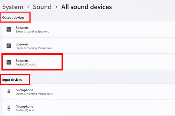 Bước 3 Tắt tính năng Enhance Audio trên Windows 11