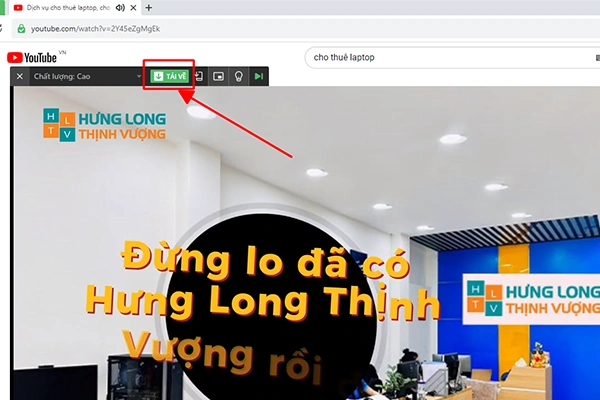 Hướng dẫn download video Youtube bằng trình duyệt Cốc Cốc Hướng dẫn download video Youtube bằng trình duyệt Cốc Cốc