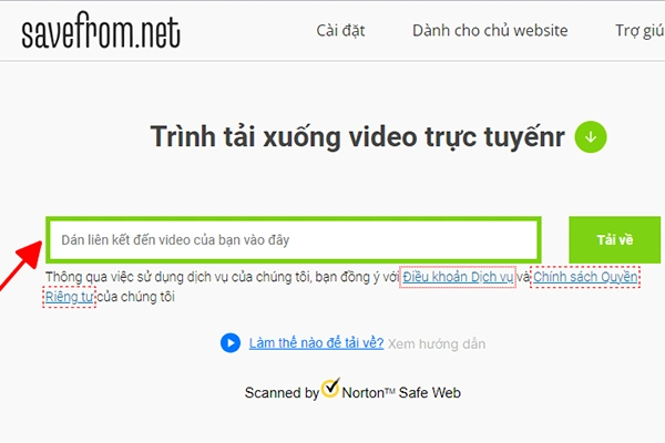 Cách download video Youtube với SaveFrom Cách download video Youtube với SaveFrom