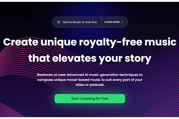 Công Cụ Làm Video Bằng AI - Beatoven Công Cụ Làm Video Bằng AI - Beatoven