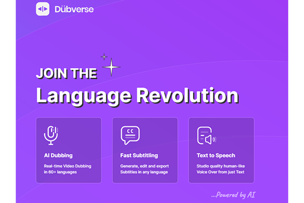 Công Cụ Làm Video Bằng AI - Dubverse Công Cụ Làm Video Bằng AI - Dubverse