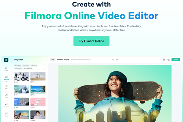 Filmora - Ứng dụng chỉnh sửa video tiện lợi