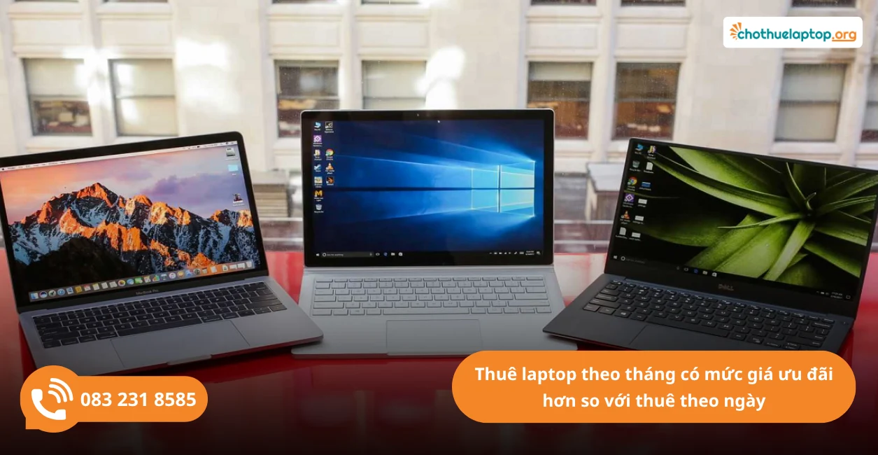 Cho thuê laptop theo tháng