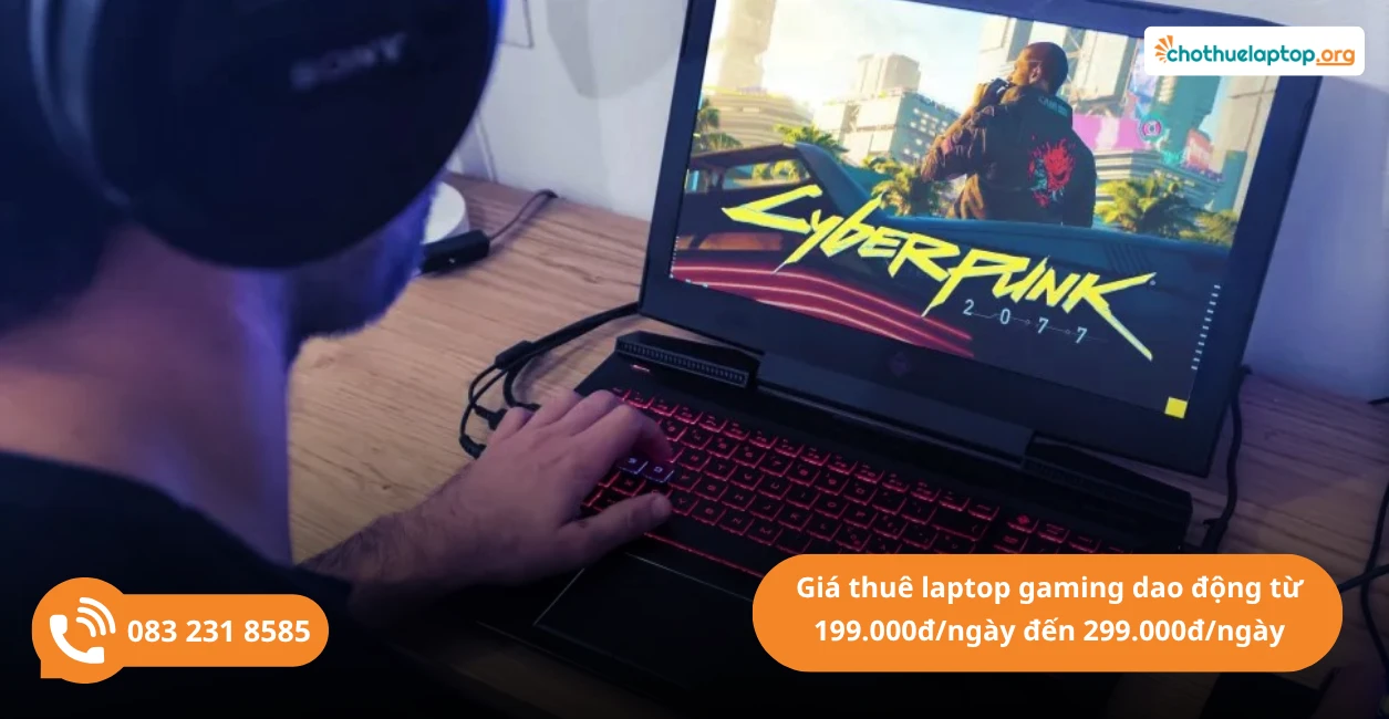 Cho thuê laptop gaming